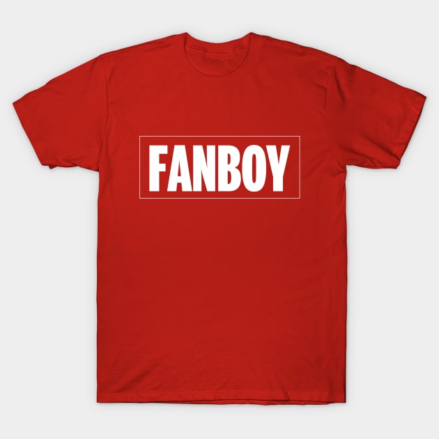 Comic Fanboy T-Shirt by DisneyPocketGuide